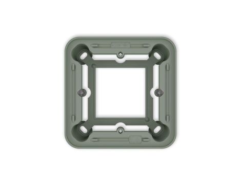 ICON / MINI Puszka natynkowa pojedyncza zaokrąglona ICON i MINI szałwiowy 61PUZ-1