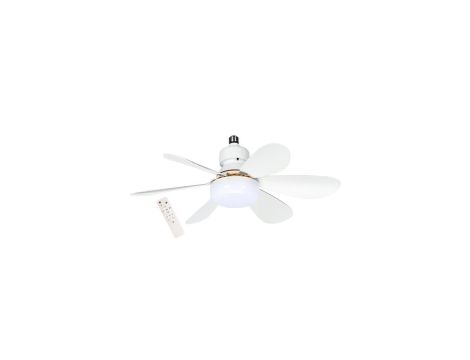 Wentylator sufitowy LED E27 15W 1500lm 3 prędkości pilot Lumax VBUF013
