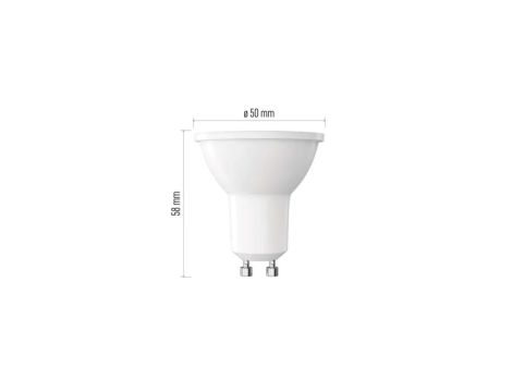 Żarówka LED Classic MR16 / GU10 / 7 W (72 W) / 1000 lm / zimna biel ZQ8D64