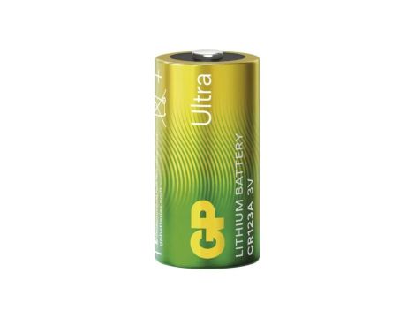 GP Ultra Bateria litowa CR123A, 2 szt. B15012U