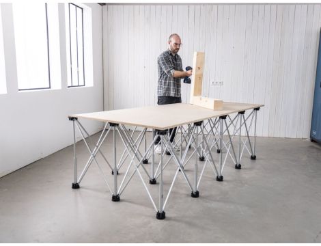 Stół roboczy składany 1200kg 230x63cm FW1200 Scheppach 5907123905 - 4