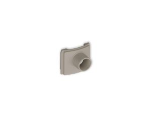 Zaślepka z wypustem fi 18 mm do puszki natynkowej pojedynczej PUO-1 taupe 60ZAPUO-2