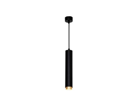 Lampa Wisząca Sufitowa LED LUMILED GU10 Żyrandol Reflektor Tuba Zwis ELIGIS Czarny 3 Lata Gwarancji