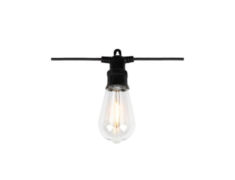 Girlanda Solarna Ogrodowa LUMILED 20x LED Ozdobne Żarówki 11,68m 3000K Ciepła + Pilot EREMI 2