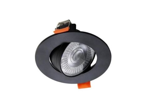Oprawa wpuszczana downlight LED BRINO 3/5/7W 3CCT zmienna moc i barwa czarna Kobi