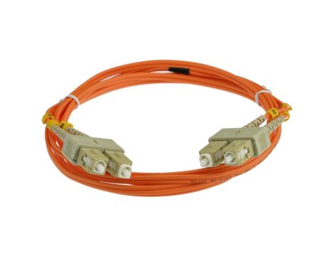 Patchcord światłowodowy FO MM SC-SC duplex 50/125 OM2 1m NEKU