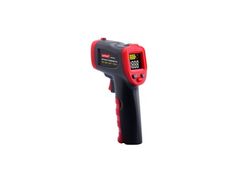 Pirometr WT327D bezdotykowy termometr laserowy -50  +950C z regulacją emisyjności i kolorowym wyświetlaczem LCD WINTACT