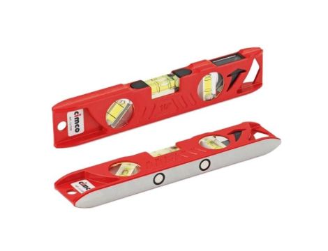 Poziomica do szaf sterowniczych Dual-View 250mm Magnes 3 Libelle Aluminiowa Waserwaga 25cm Cimco