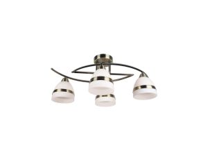 Lampa sufitowa COLAR do salonu szklane klosze na E14 K-JSL-6572/4 AB Kaja Lighting