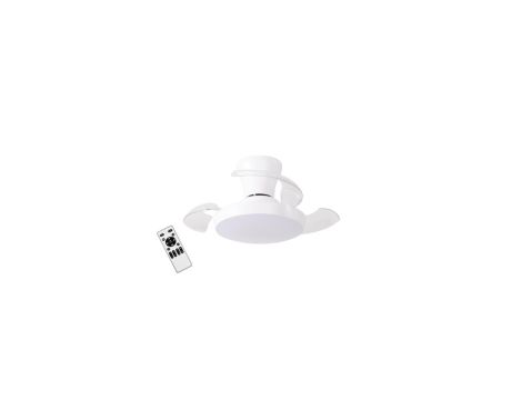 Wentylator sufitowy LED 18W 2880lm 6 prędkości pilot Lumax VIMN