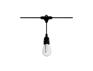 Girlanda Solarna Ogrodowa LUMILED 15x LED Płomień Ozdobne Lampki 15m 1800K Ciepła FLAME