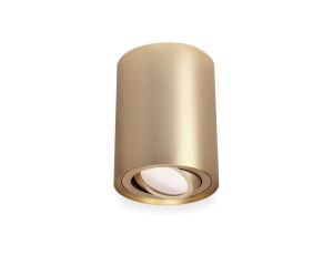 Oprawa Natynkowa LUMILED HALOGENOWA Spot Tuba Ruchoma Okrągła Złota 115mm AMAT-L 3 Lata Gwarancji