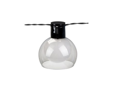 Girlanda Solarna Ogrodowa LUMILED 10x LED Ozdobne Lampki 4,7m 3000K Ciepła PERLA