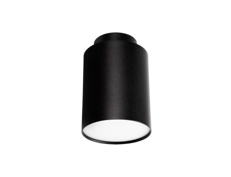 Oprawa Natynkowa Halogenowa LUMILED Spot Tuba GU10 Lampa Sufitowa Okrągła ALVO Czarna 3 Lata Gwarancji