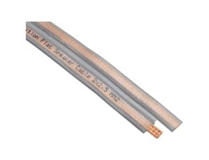 Kabel głośnikowy ULTRA płaski TPLYp 2x2,5mm2 Cu OFC transparentny Technokabel /500m/