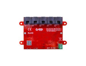 Switch PoE 5x port RJ45 (Gigabit Ethernet 1000Mb/s) przełącznik niezarządzalny extender APT-5-50 ATTE