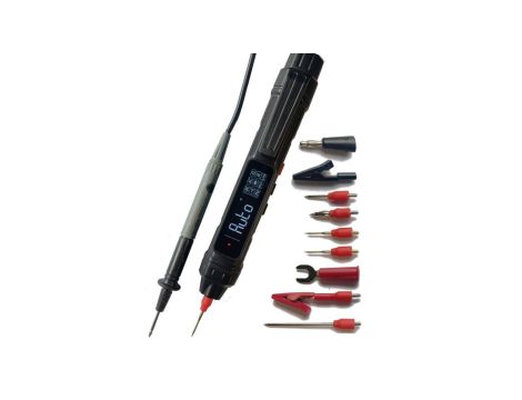 Miernik automatyczny uniwersalny z wymiennymi sondami multimetr cyfrowy z wyświetlaczem LCD True RMS FORSCHER FS82