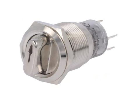Przełącznik obrotowy Poz: 2 SPDT 0,5A220VAC 1A24VDC 50m LAS1-AGQ-11X/21/R/12V/S