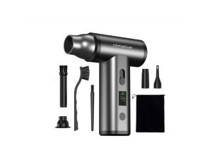 Mocna dmuchawa akumulatorowa elektryczna JF03 kompresor LED Air Duster USB