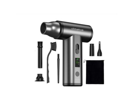 Mocna dmuchawa akumulatorowa elektryczna JF03 kompresor LED Air Duster USB