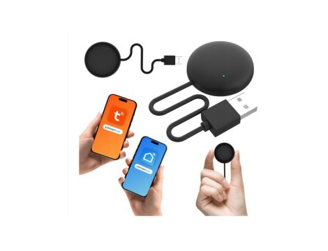 Pilot IR Tuya Smart Life WiFi sterownik IR do klimatyzacji S18 zasięg 12 m