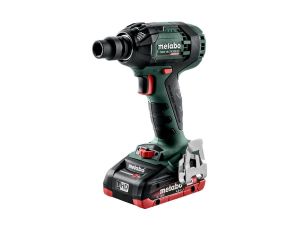 METABO KLUCZ UDAROWY SSW 18 LTX 300 BL 2x4,0Ah LiHD METABOX +AKUM 2,0Ah ...