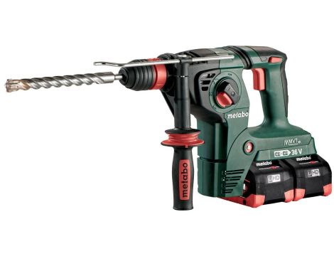 METABO MŁOT KHA 36-18 LTX 32 2x18V 4x8,0Ah LiHD 3,1J WALIZKA +5 DŁUT ...