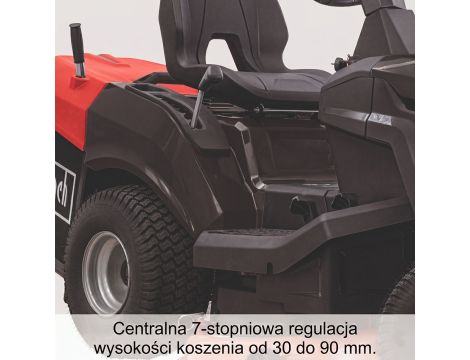 Traktorek ogrodowy 98 cm hydrostat 12,5 KM traktor TMR452-98H RD Scheppach 59112112903 - 4