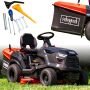 Traktorek ogrodowy 98 cm hydrostat 12,5 KM traktor TMR452-98H RD Scheppach 59112112903 - 2