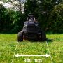 Traktorek ogrodowy 98 cm hydrostat 12,5 KM traktor TMR452-98H RD Scheppach 59112112903 - 14