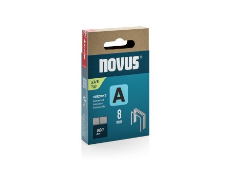 Zszywki typ A 53/8 NOVUS super twarde [800 szt.]