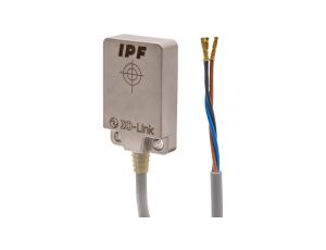 Czujnik indukcyjny całkowicie stalowy 8x32x20mm podtynkowy Sn: 7 10-30V DC -25-85C PNP NO IO-Link kabel PVC 2m IC210106
