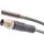 Czujnik indukcyjny M5x0,5 25mm podtynkowy Sn: 1,5 10-30V DC PNP NO IO-Link, wtyczka kabla M8 0,5m PUR (poliuretan) IP67 IB059176