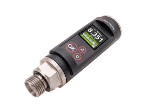 Czujnik ciśnienia Ø38mm 135mm 0-60bar 12-30V DC G1/2 A 2x PNP NC/NO 0-5/10V / 0/4-20mA złącze wtykowe M12 4-pin DW52310T