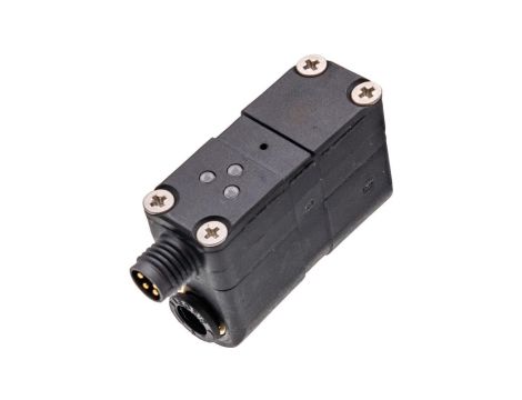 Czujnik ciśnienia Ø16mm 40mm 0-10bar 9-30V DC średnica rury 6mm 2x PNP NO/NC złącze wtykowe M8 4-pin IP68 DW06460D
