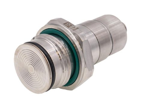 Czujnik ciśnienia Ø26mm 82mm 0-0,1bar 9-35V DC G1 podtynkowy -40-100C 4-20mA wtyczka M12 IP67 V4A DT25F001