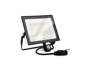Naświetlacz LED LUMILED ZUNA2 100W 9000lm 6500K IP44 Czarny Czujnik Ruchu Klasa F 3 Lata Gwarancji