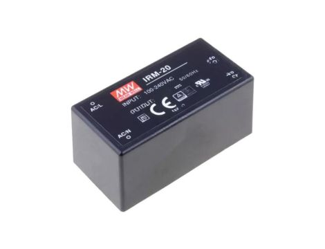 Przetwornica DC/DC, 0,5W, 4,5...5,5V DC, 15V DC SRS-0515