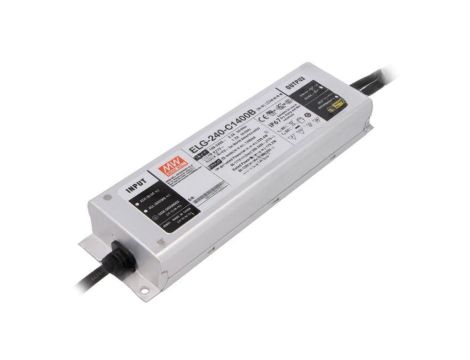 Zasilacz impulsowy LED, 240 W, napięcie wejściowe: 86...171 VDC, prąd wyjściowy: , IP67 ELG-240-C1400B