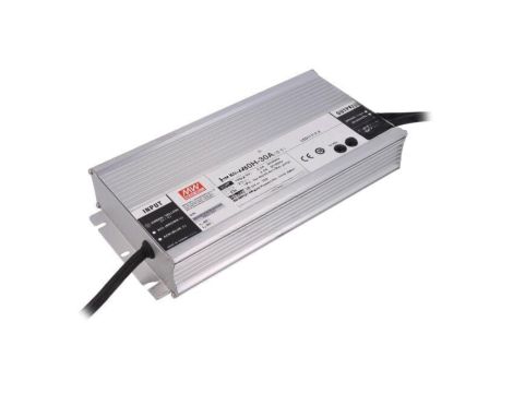 Zasilacz impulsowy LED, 480 W, napięcie wejściowe: 30 VDC, prąd wyjściowy: 8...16 A HLG-480H-30A