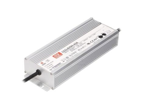 Zasilacz impulsowy LED, 320 W, napięcie wejściowe: 42 VDC, prąd wyjściowy: , IP65 HLG-320H-42A