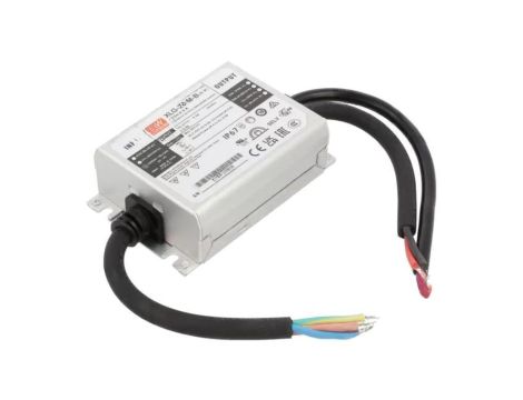 Zasilacz impulsowy LED, 20 W, napięcie wejściowe: 25,2...42 VDC, prąd wyjściowy: , IP67 XLG-20-M-B