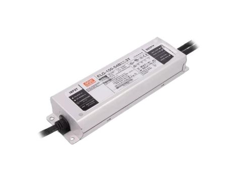 Zasilacz impulsowy LED, 151,2 W, napięcie wejściowe: 54 VDC, prąd wyjściowy: 2,8 A, IP67 ELG-150-54B-3Y