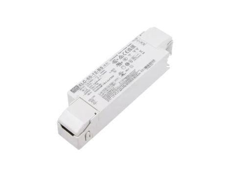 Zasilacz impulsowy LED, 60 W, napięcie wejściowe: 12 VDC, prąd wyjściowy: 5 A XLC-60-12-BS