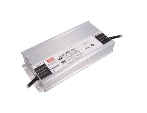 Zasilacz impulsowy LED, 480 W, napięcie wejściowe: 48 VDC, prąd wyjściowy: HLG-480H-48