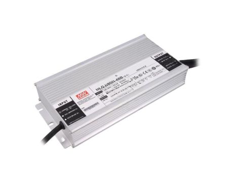 Zasilacz impulsowy LED, 480 W, napięcie wejściowe: 48 VDC, prąd wyjściowy: 10 A HLG-480H-48B