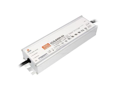Zasilacz impulsowy LED, 240 W, napięcie wejściowe: 54 VDC, prąd wyjściowy: HLG-240H-54