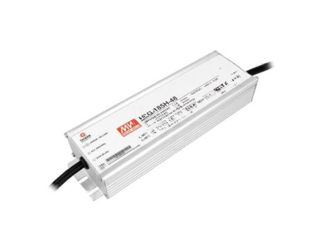 Zasilacz impulsowy LED, 185 W, napięcie wejściowe: 48 VDC, prąd wyjściowy: HLG-185H-48