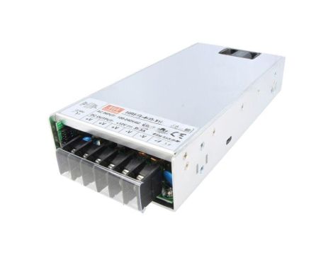 Zasilacz impulsowy do wbudowania, modułowy, 456 W, napięcie wejściowe: 48 VDC, prąd wyjściowy: 9,5 A HRPG-450-48
