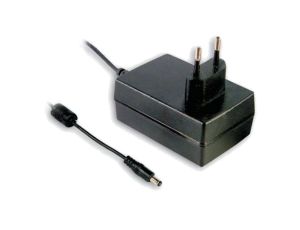 Zasilacz impulsowy sieciowy, wtykowy, 18 W, napięcie wejściowe: 18 VDC, prąd wyjściowy: 1 A GSM18E18-P1J